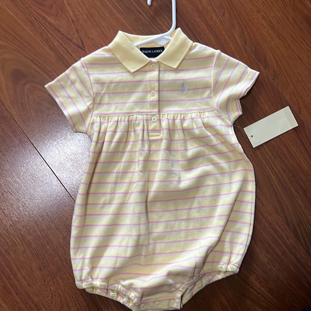 Polo Ralph Lauren baby romper 24m NWT